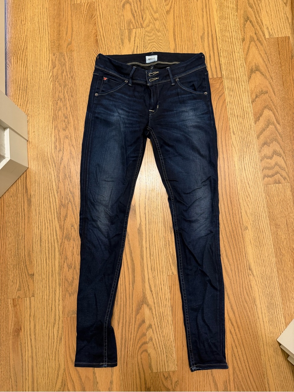 Hudson Jeans Dark Indigo Skinny Jeans